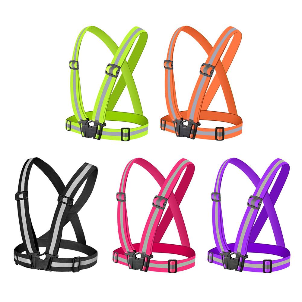 Running Gear Essential - Universal Highlight Adjustable Reflective Vest with