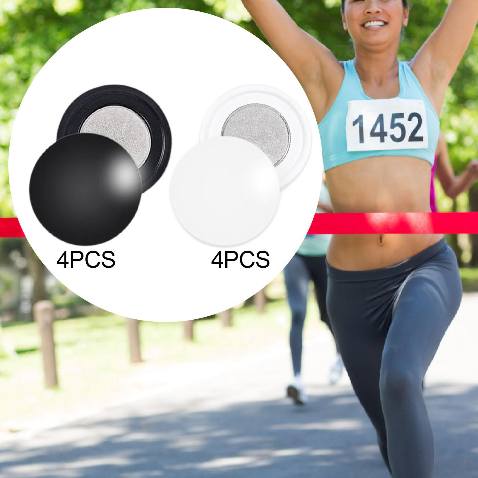 4 Pair Magnetic Race Bib Clips - Running Gear Essential 评论和价格