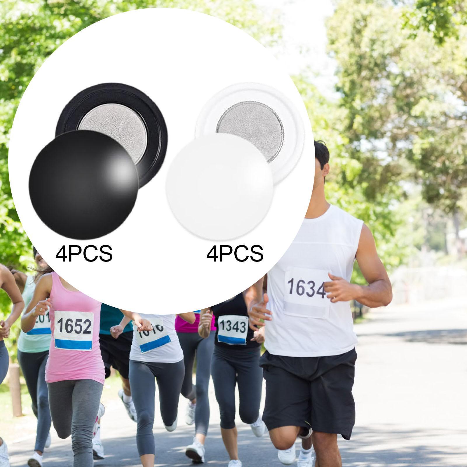 4 Pair Magnetic Race Bib Clips - Running Gear Essential 评论和价格