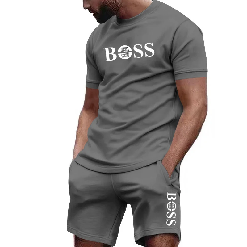 2026Summer Men's Two-piece Mes - Running Gear For Men 评论和价格