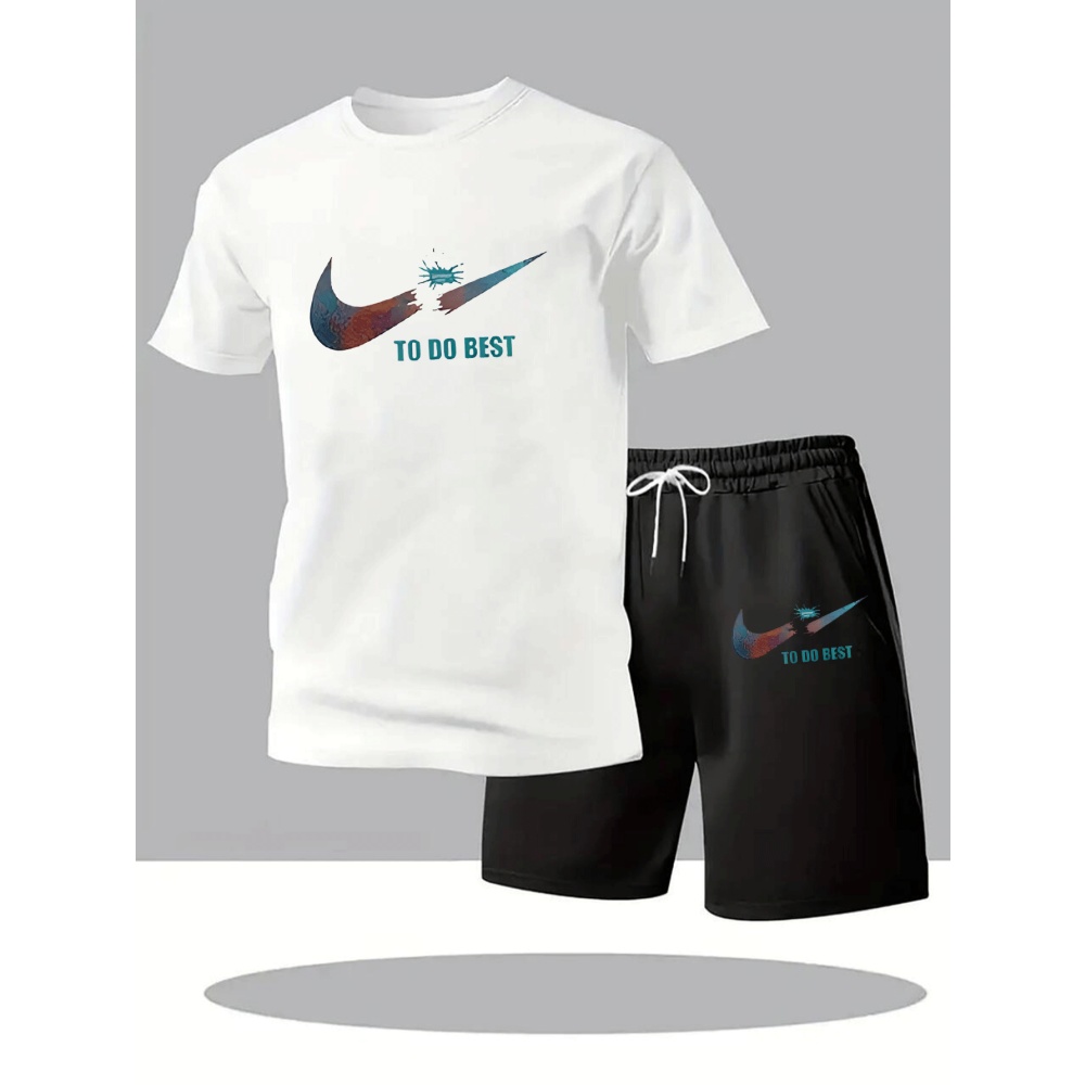 New Summer Sportswear Men's Su - Running Gear For Men 评论和价格