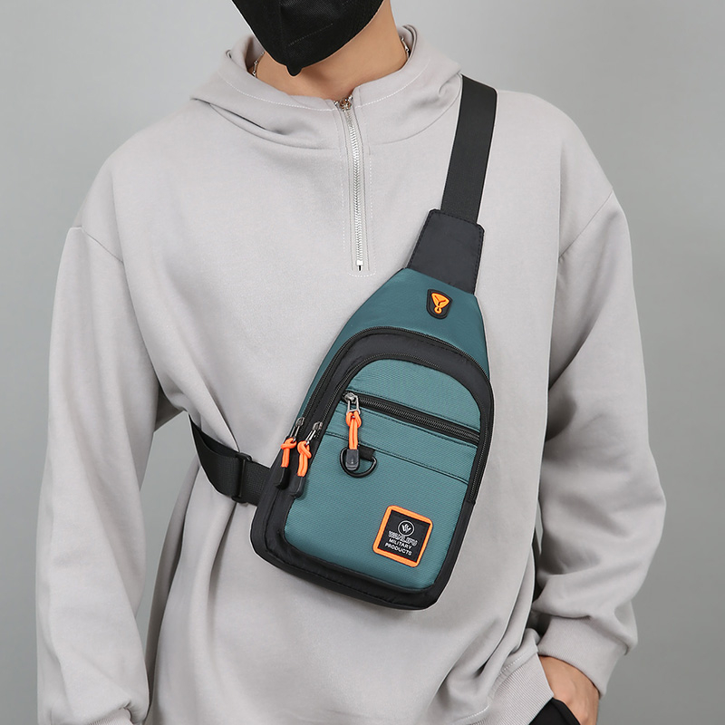 Casual Men Chest Bag Nylon Sma - Running Gear Backpack 评论和价格