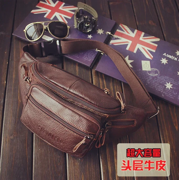 Genuine Cowhide Leather Waist  - Running Gear Backpack 评论和价格