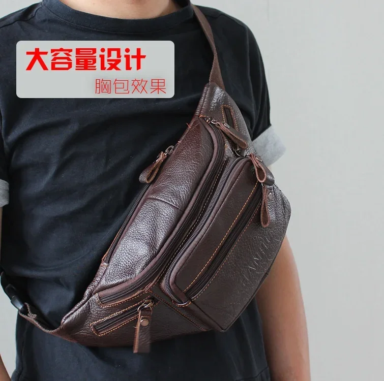 Genuine Cowhide Leather Waist  - Running Gear Backpack 评论和价格