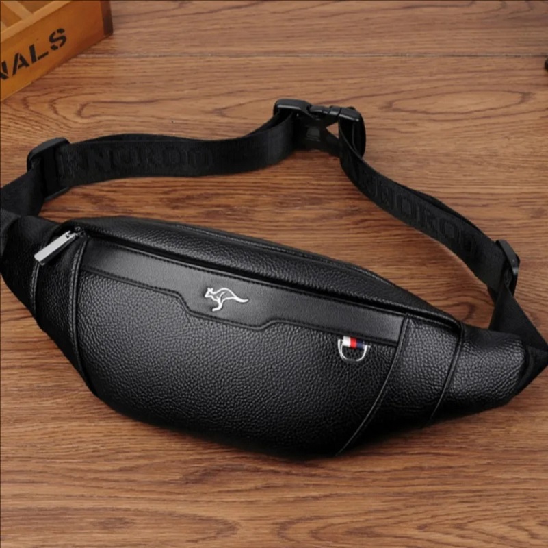 Business Leather Waist Bag Mul - Running Gear Backpack 评论和价格