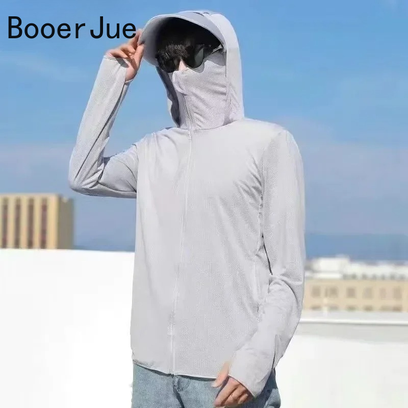UPF50+ Men's Sun Protection Th - Running Gear For Men 评论和价格