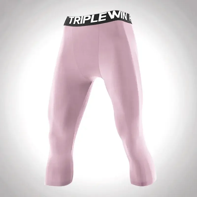 Men GYM Capri Running Tights P - Running Gear For Men 评论和价格