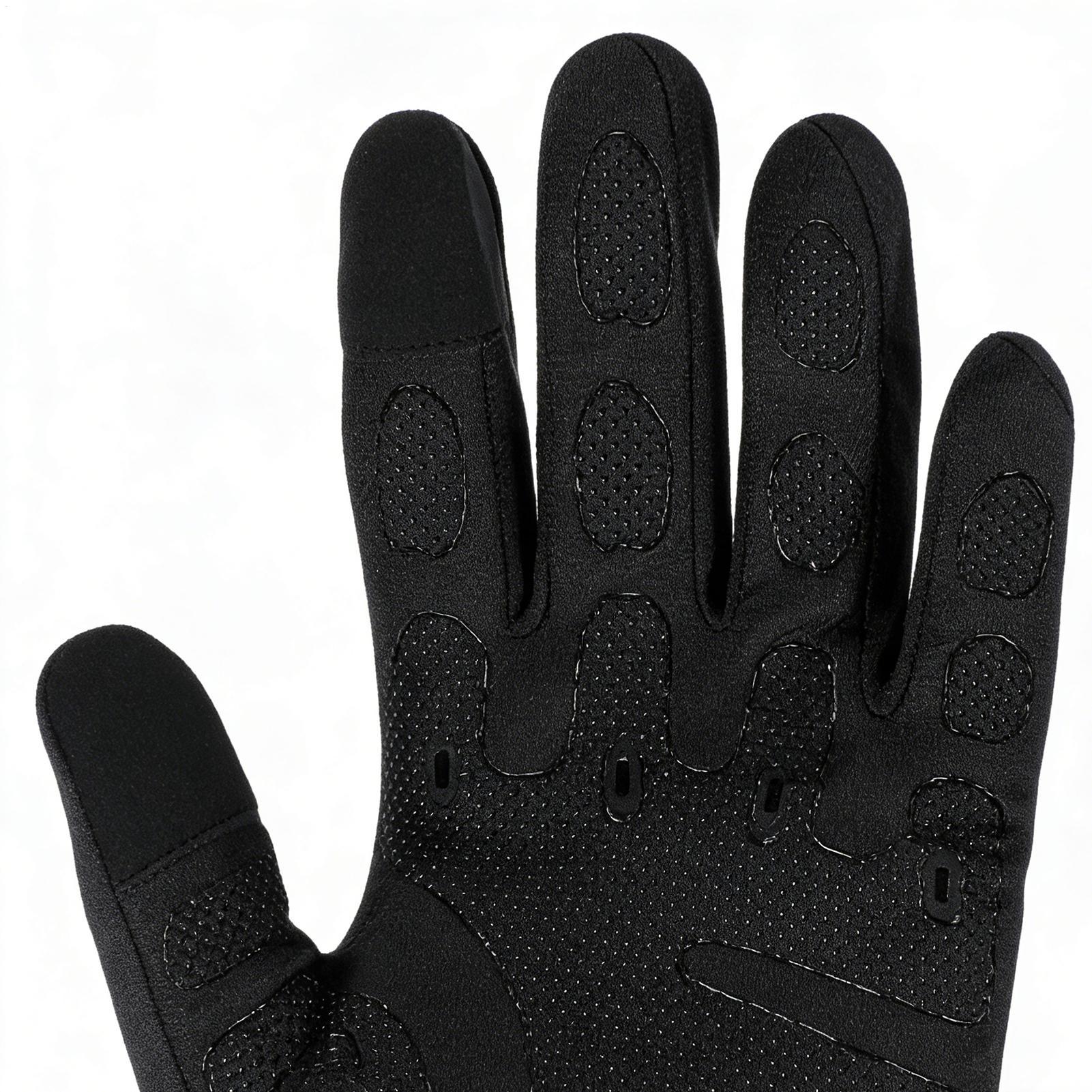Warm Cycling Gloves Full Finge - Running Gear Cold Weather 评论和价格