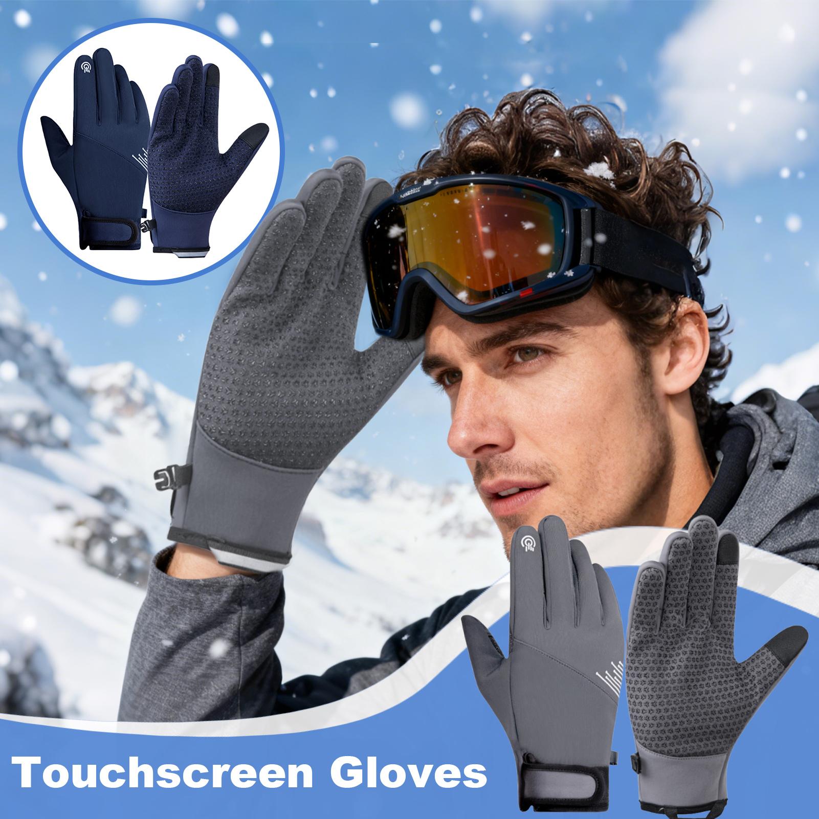Winter Gloves Men Windproof To - Running Gear Cold Weather 评论和价格
