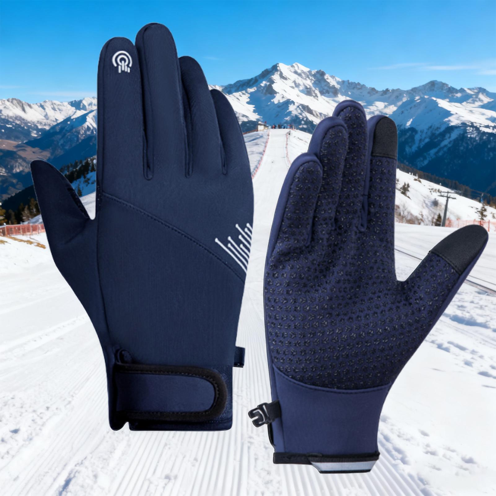 Winter Gloves Men Windproof To - Running Gear Cold Weather 评论和价格