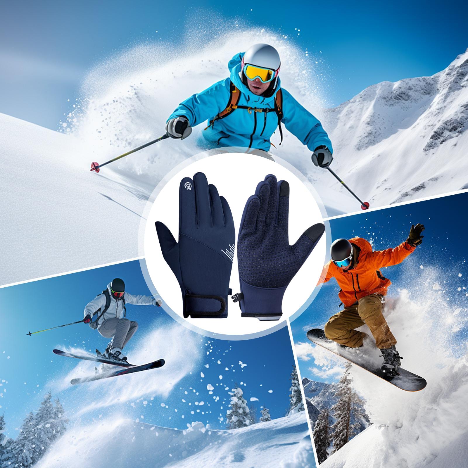 Winter Gloves Men Windproof To - Running Gear Cold Weather 评论和价格
