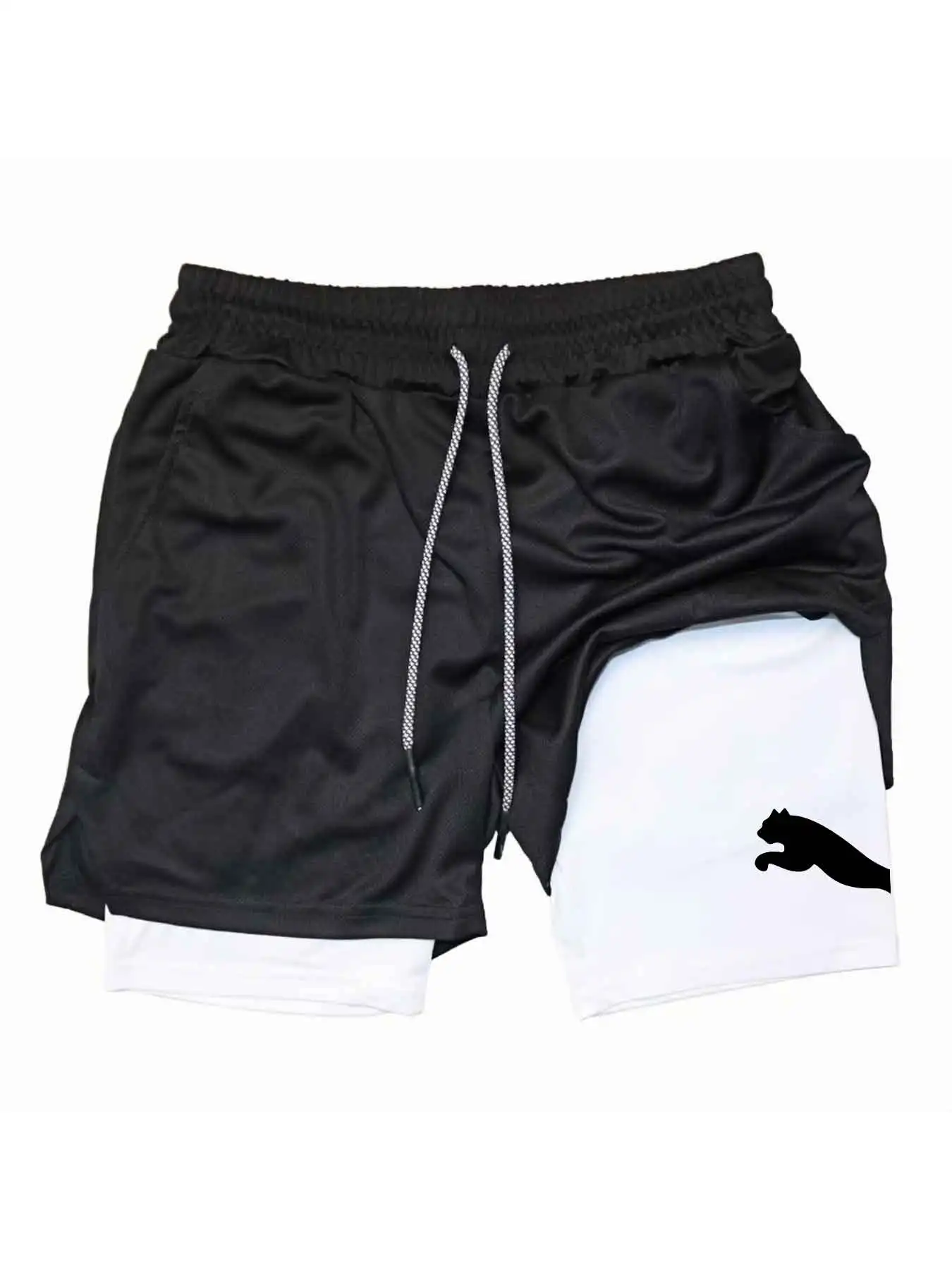 Printed Sports Shorts 2-in-1 G - Running Gear For Men 评论和价格